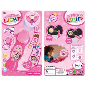 24 Patterns Flashlight Projector Lamp Educational Toy; Kids Children Christmas Gift - Style2