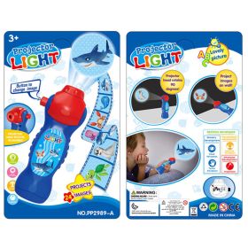 24 Patterns Flashlight Projector Lamp Educational Toy; Kids Children Christmas Gift - Style3