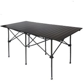 Aluminum Alloy Outdoor Folding Portable Table - 95*55*50cm