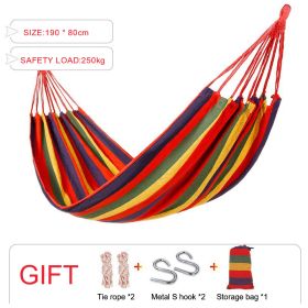 Sleeping hammock Outdoor Parachute Camping Hanging Sleeping Bed Swing Portable Double Chair wholesale - Basic colorful - China