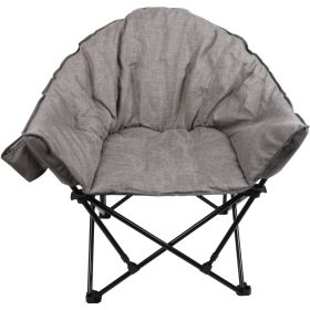 Camping Club Chair;  Gray - Gray