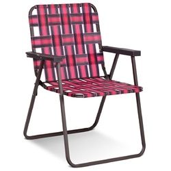 6 pcs Folding Beach Chair Camping Lawn Webbing Chair - OP3642