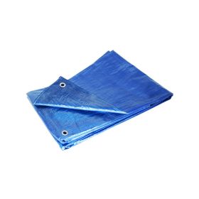 Multi Usage Hardware Accessories Household Awnings Tent Tarp - Blue - 16 x 20 Ft