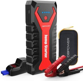 DBPOWER G16 2000A 20800mAh Portable Car Jump Starter(UP to 8.0L Gas/6.5L Diesel Engines) 12V Auto Lithium-Ion Battery Booster with Smart Clamp Cables,