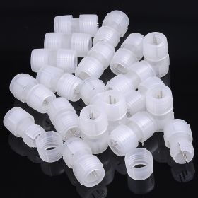 Rope Light Accessory I Connector Kit 20pcs - white