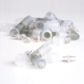 Rope Light Accessory L Connector Kit 10pcs - white