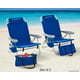 2-Pack Chair with Cooler Bag Blue - Blue - aluminum, steel, polyester