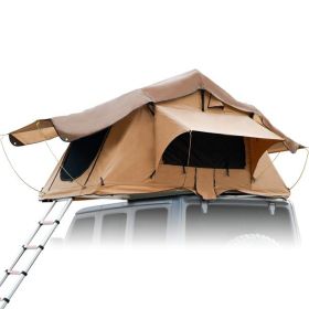 The roof tent with 280TC 2000 waterproof lattice cloth for using as a Camping Necessity A Mobile Home - as picture