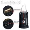 2 in 1 Ultra Bright Portable LED Flashlights Camping Lantern 2 Way Rechargeable - 1 Pack