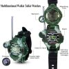 Walkie Talkie For Kids; Two-Way Radio Walky Talky Watches With Flashlight; Children Outdoor Game; Interphone Toy Game; And Gifts For Boy And Girl Age