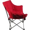Camping Love Seat Chair; Red; Adult use - Red