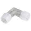 Rope Light Accessory L Connector Kit 10pcs - white