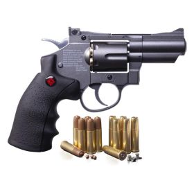 Crosman Snub Nose Revolver All Metal .177cal CO2 Powered BB/Pellet Revolver