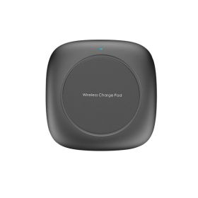 CANY Qi-Certified Fast Wireless Charging Pad, 10W, 7.5W & 5W Compatible, Black